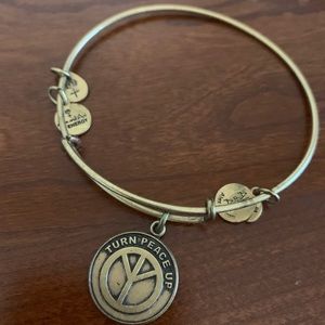 Alex & Ani “Turn Peace Up” Bracelet